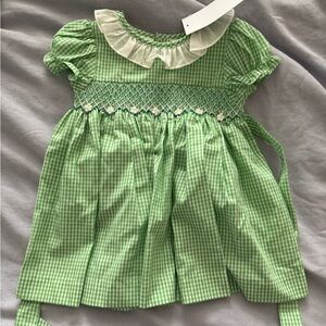 NWT spring dress 12month